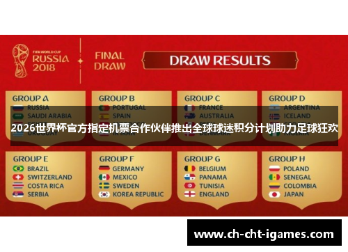 2026世界杯官方指定机票合作伙伴推出全球球迷积分计划助力足球狂欢